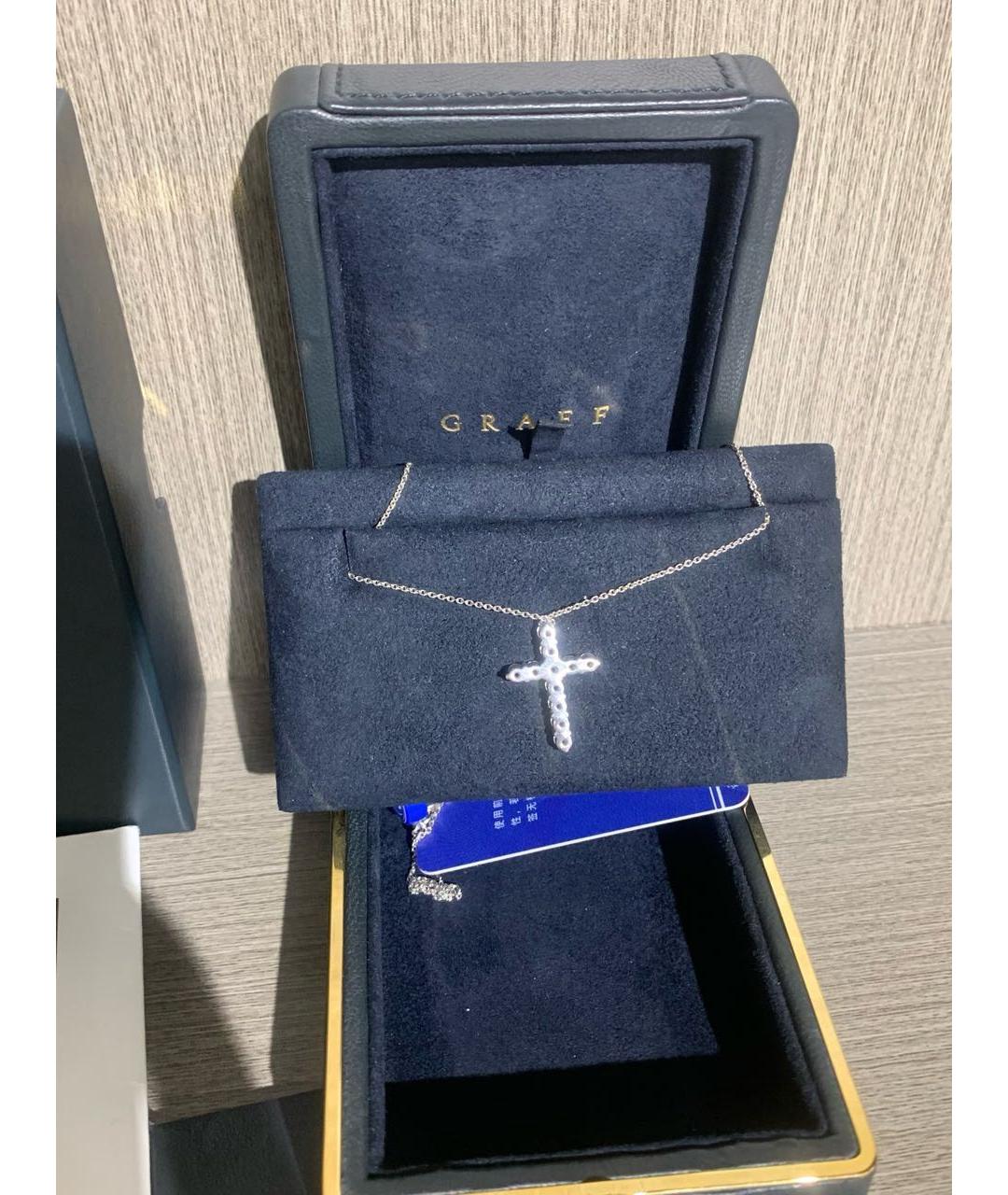 GRAFF Белое колье из белого золота, фото 2