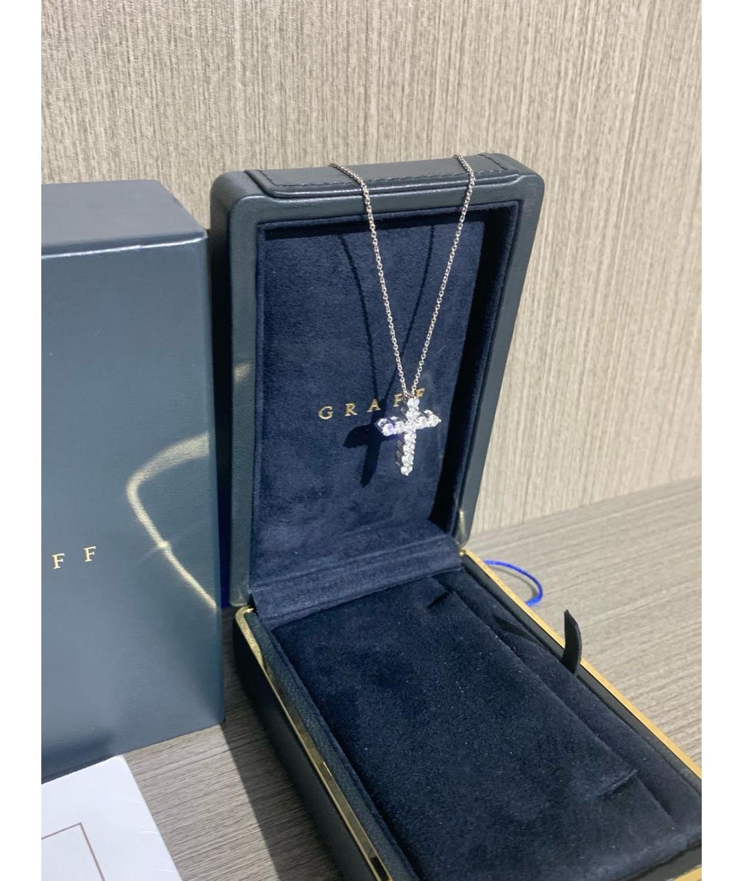 GRAFF Белое колье из белого золота, фото 4