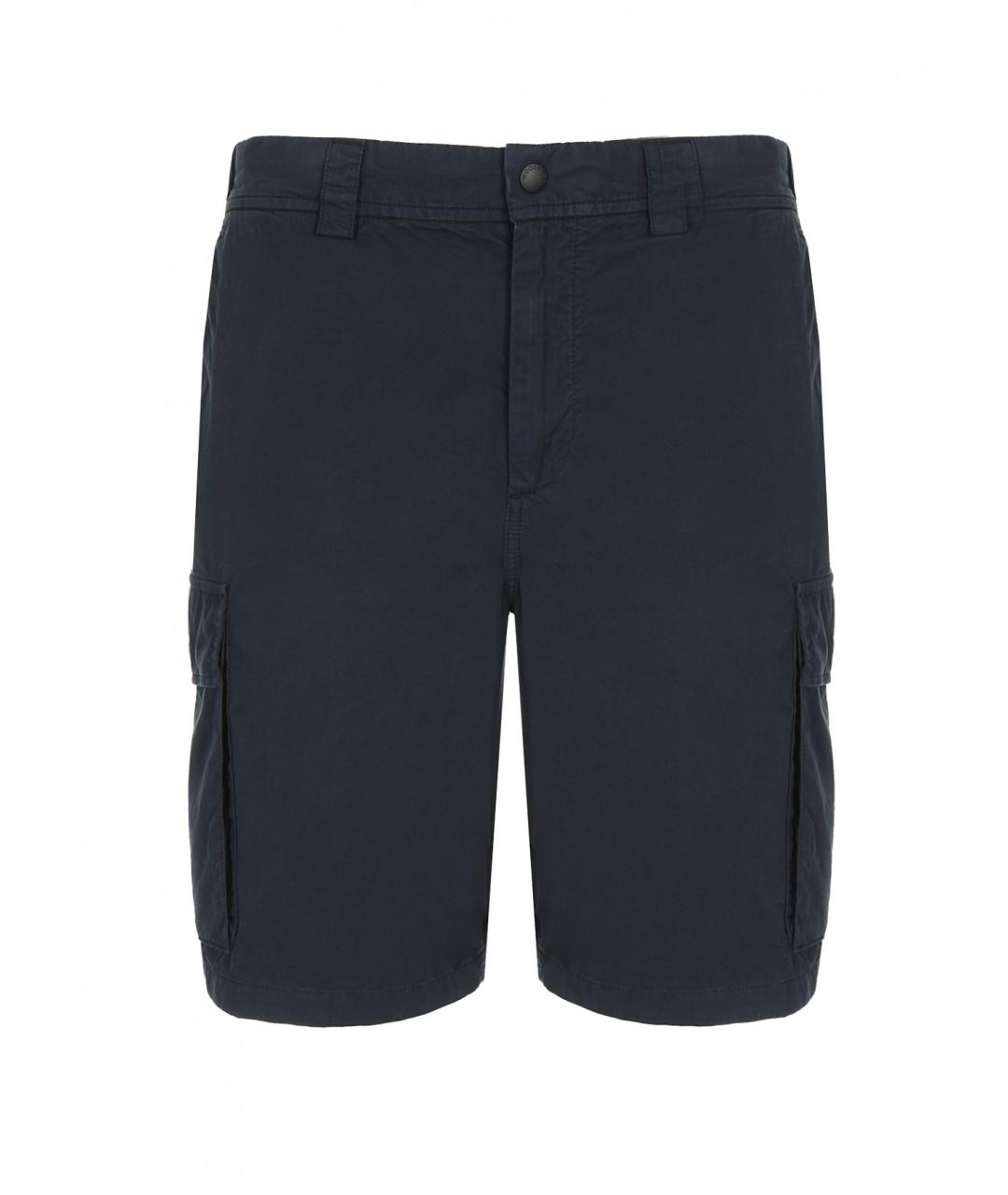 WOOLRICH Темно-синие хлопковые шорты, фото 1