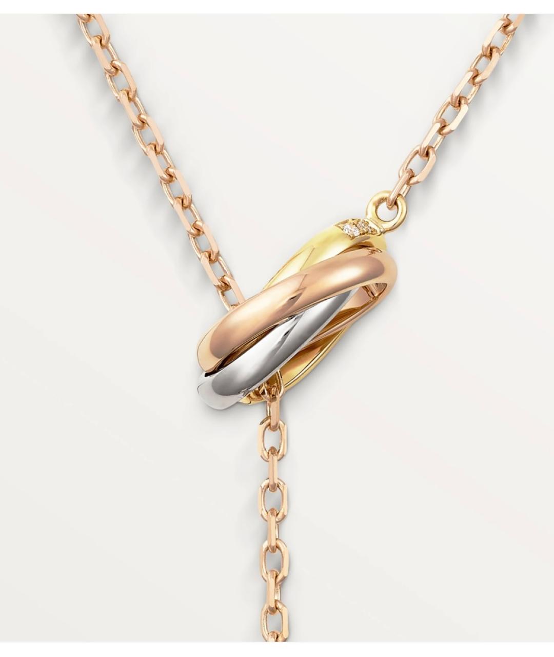 CARTIER Золотое колье из желтого золота, фото 3