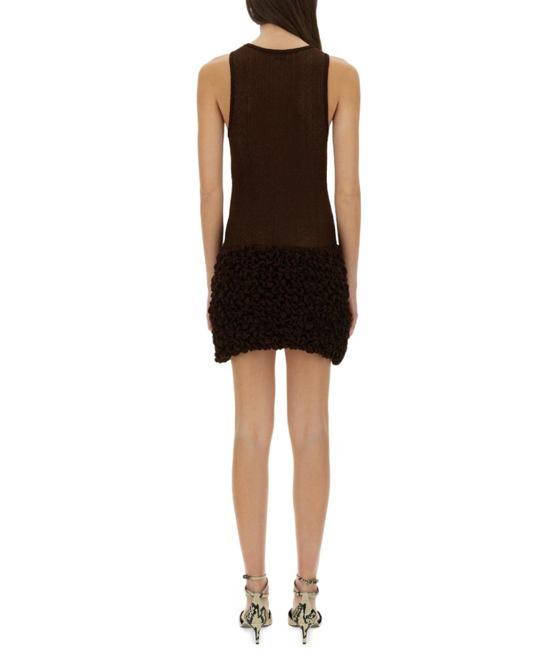 Selia Richwood Коричневое повседневное платье, фото 3