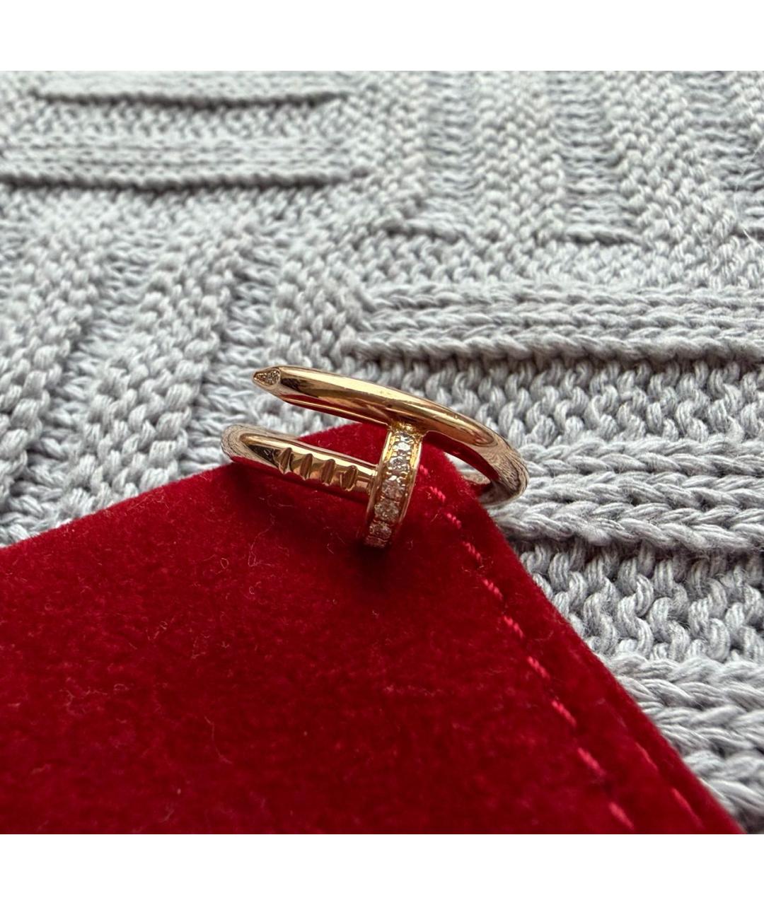 CARTIER Золотое кольцо из розового золота, фото 4