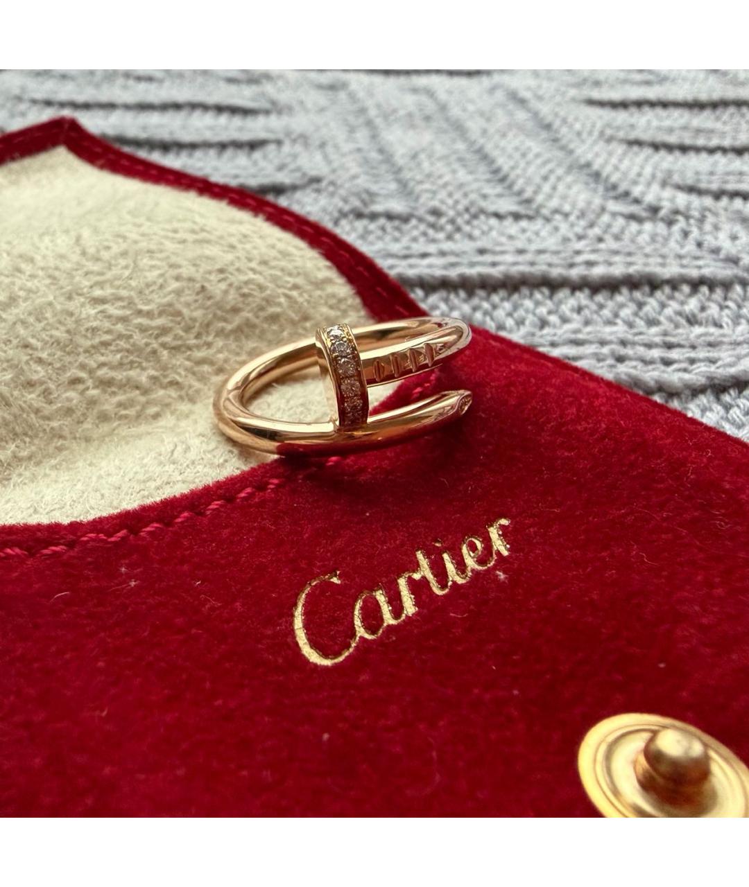 CARTIER Золотое кольцо из розового золота, фото 9