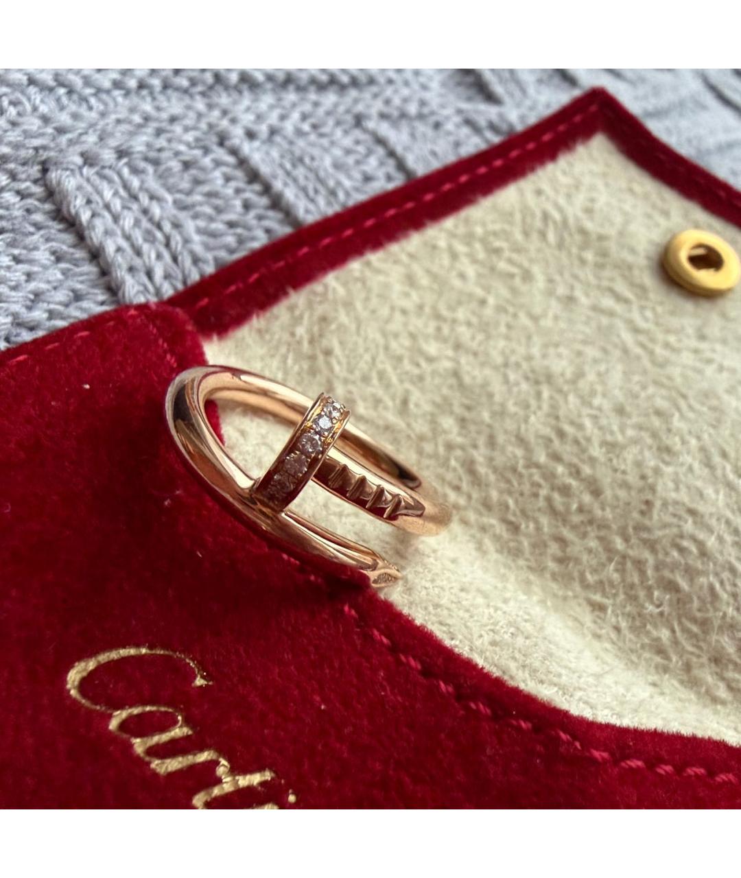CARTIER Золотое кольцо из розового золота, фото 8