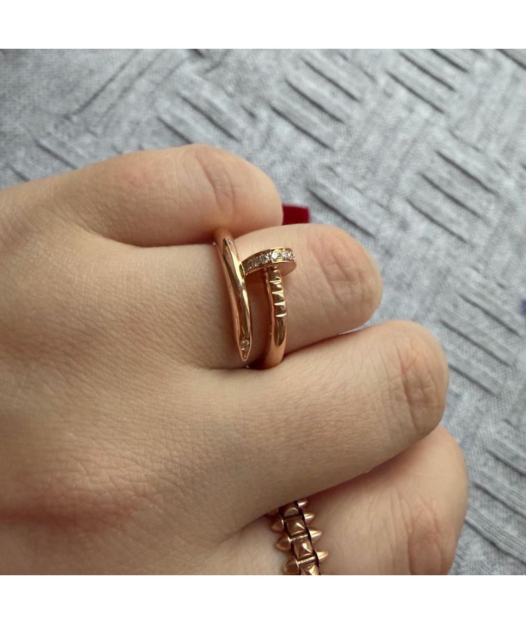 CARTIER Золотое кольцо из розового золота, фото 6