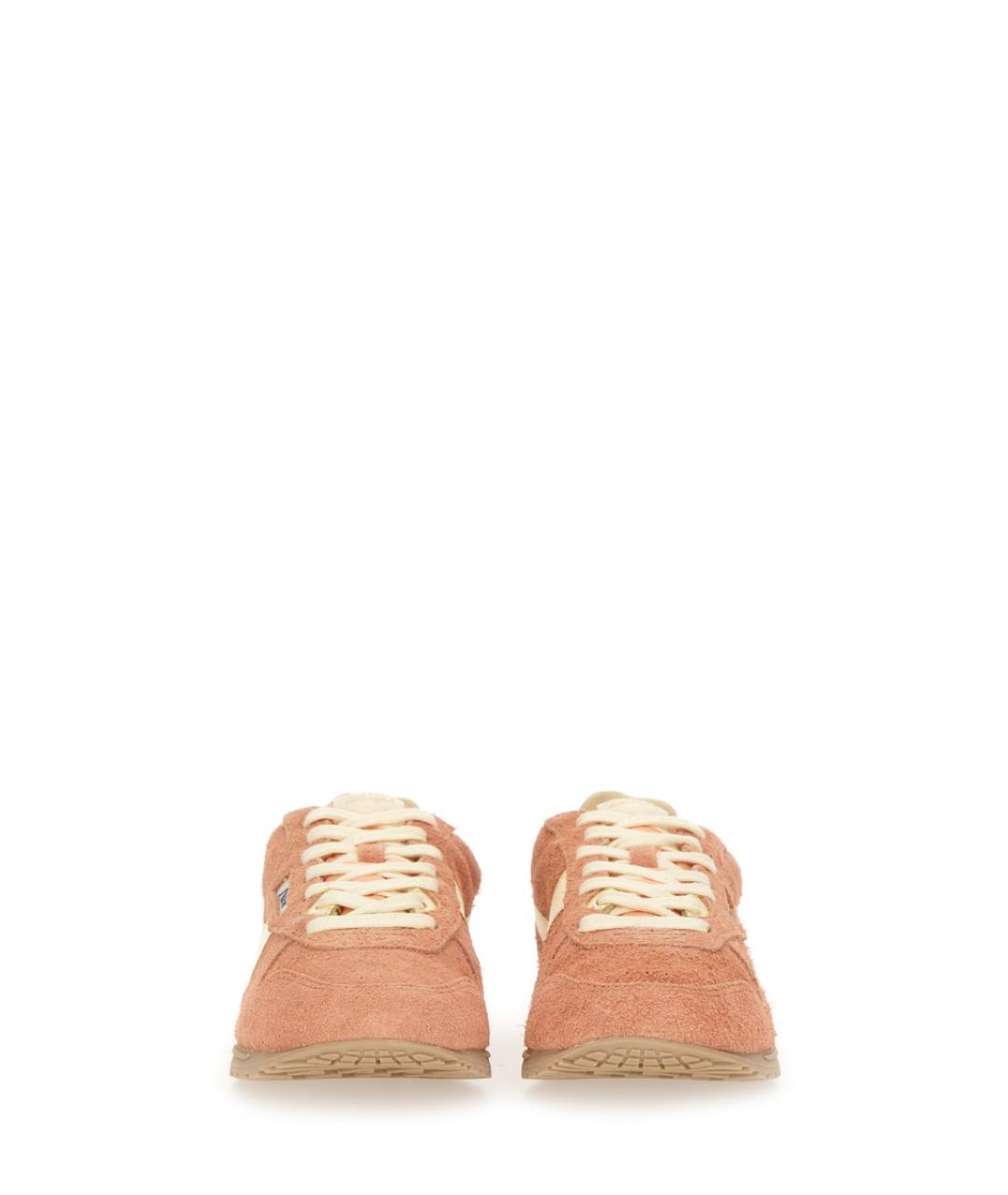 AUTRY Розовые кожаные кроссовки, фото 4