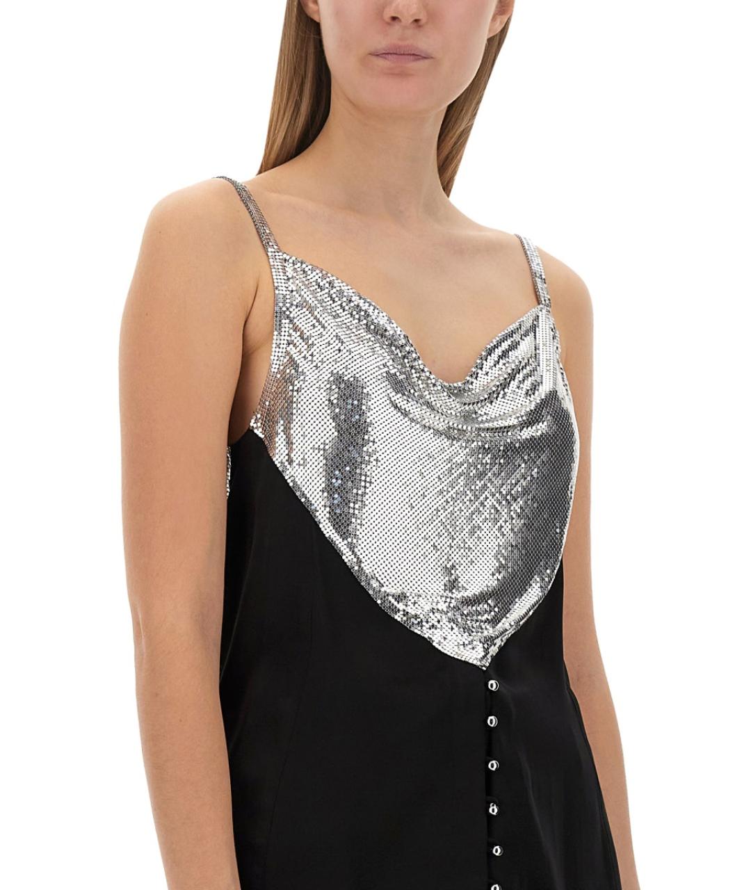 PACO RABANNE Мульти полиэстеровая блузы, фото 5