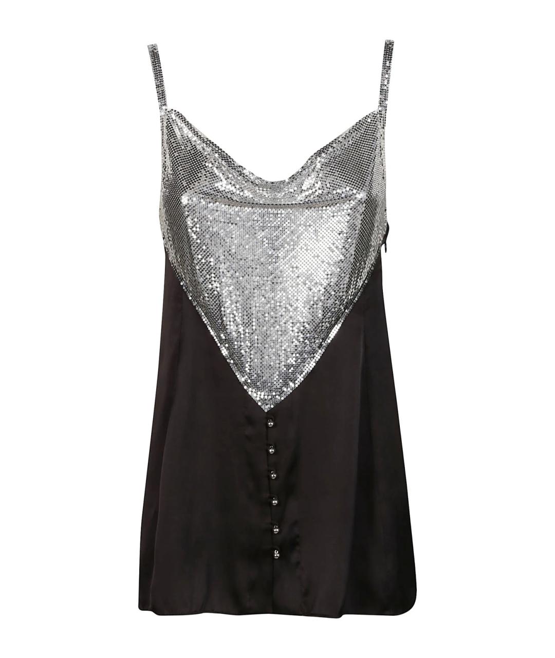 PACO RABANNE Мульти полиэстеровая блузы, фото 1