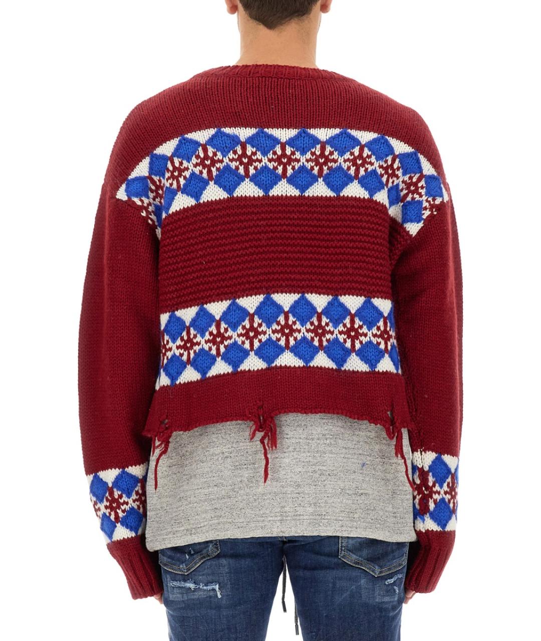 DSQUARED2 Мульти шерстяной джемпер / свитер, фото 3