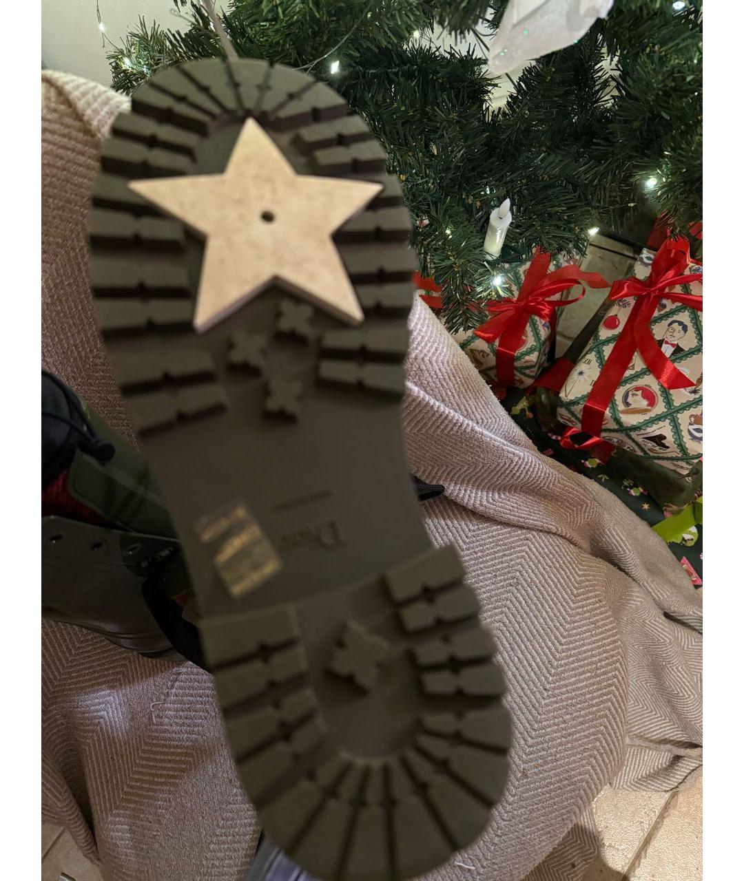 CHRISTIAN DIOR Хаки резиновые сапоги, фото 6