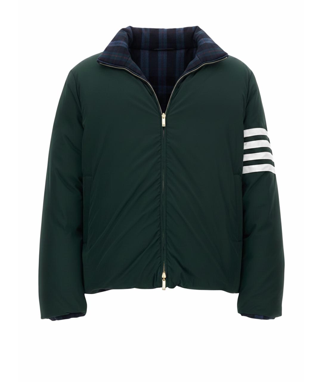 THOM BROWNE Синяя шерстяная куртка, фото 1