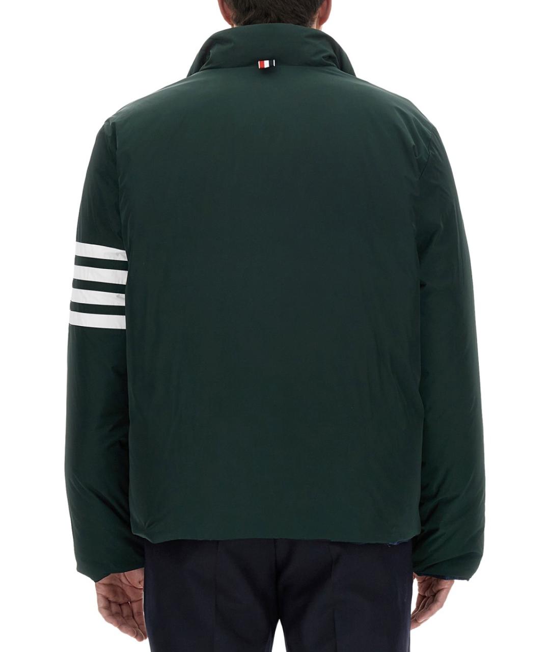 THOM BROWNE Синяя шерстяная куртка, фото 3