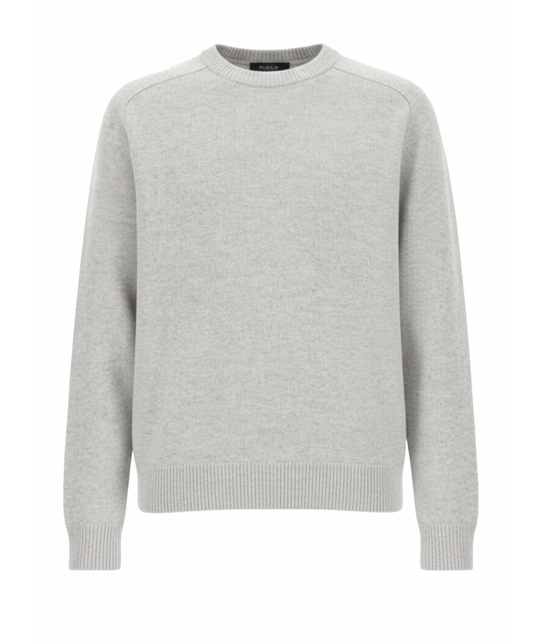 THEORY Серый шерстяной джемпер / свитер, фото 1