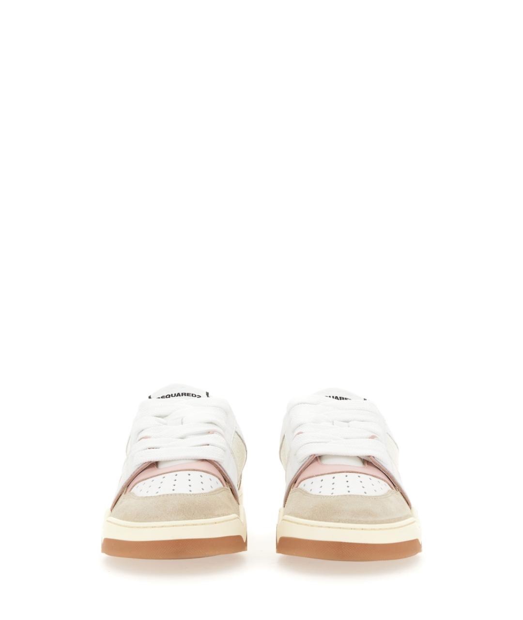 DSQUARED2 Мульти кожаные кроссовки, фото 4