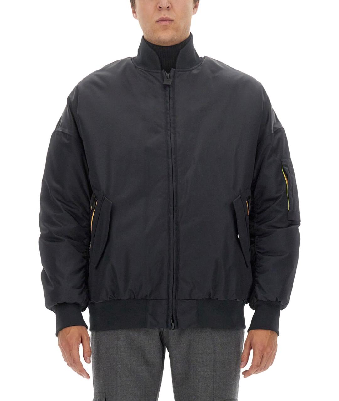 K-WAY Черная полиамидовая куртка, фото 5