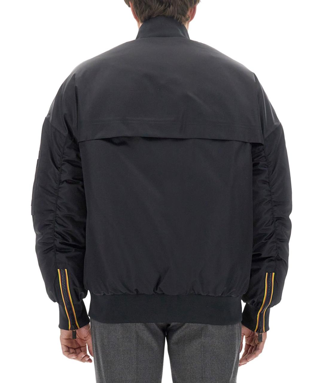 K-WAY Черная полиамидовая куртка, фото 3