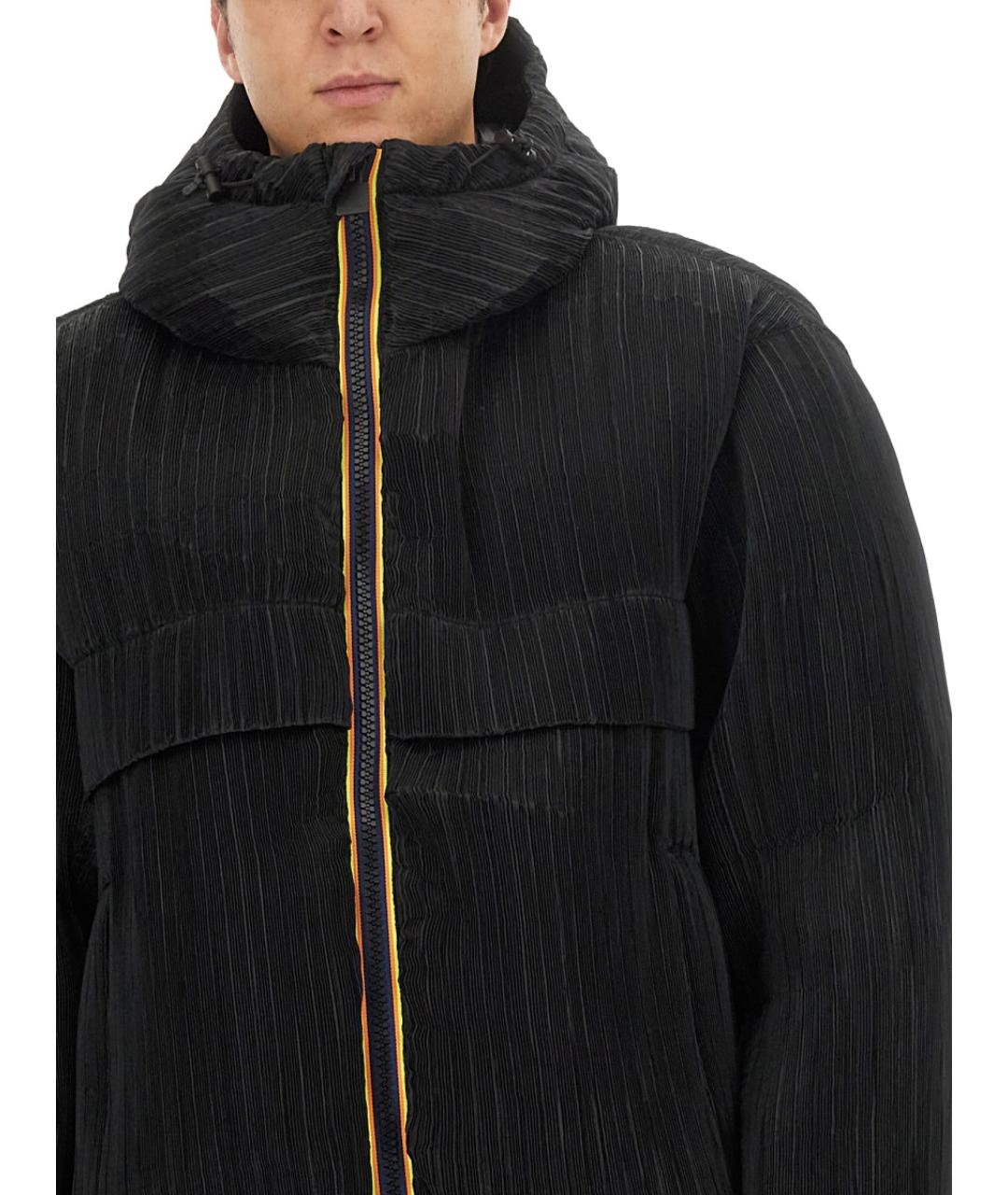 K-WAY Черный полиэстеровый пуховик, фото 4