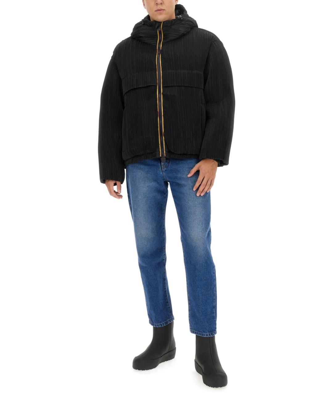 K-WAY Черный полиэстеровый пуховик, фото 2