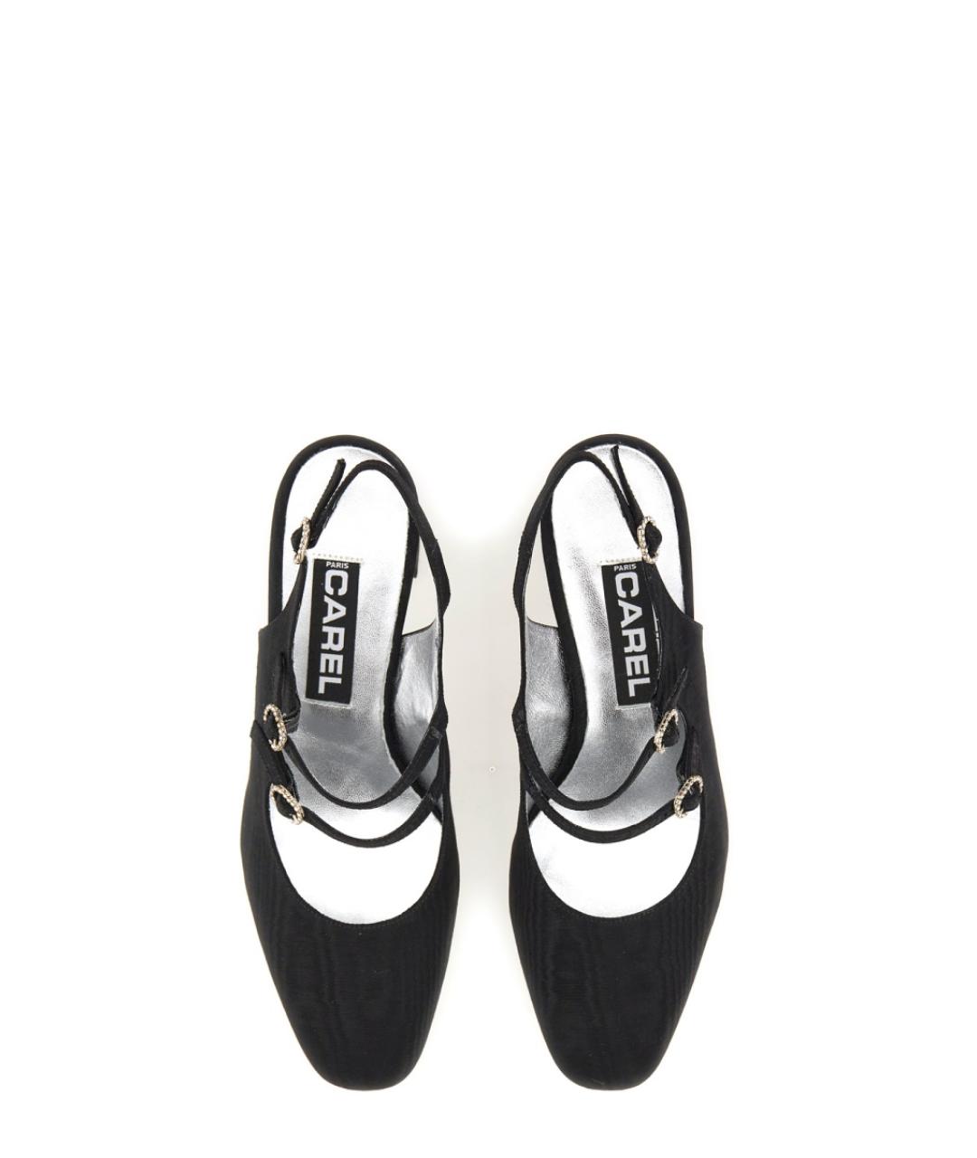 CAREL Черные кожаные туфли, фото 4