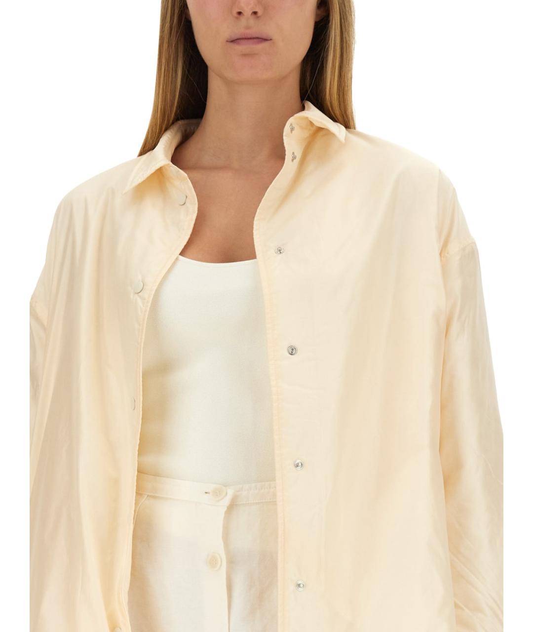 ASPESI Белая полиамидовая рубашка, фото 4