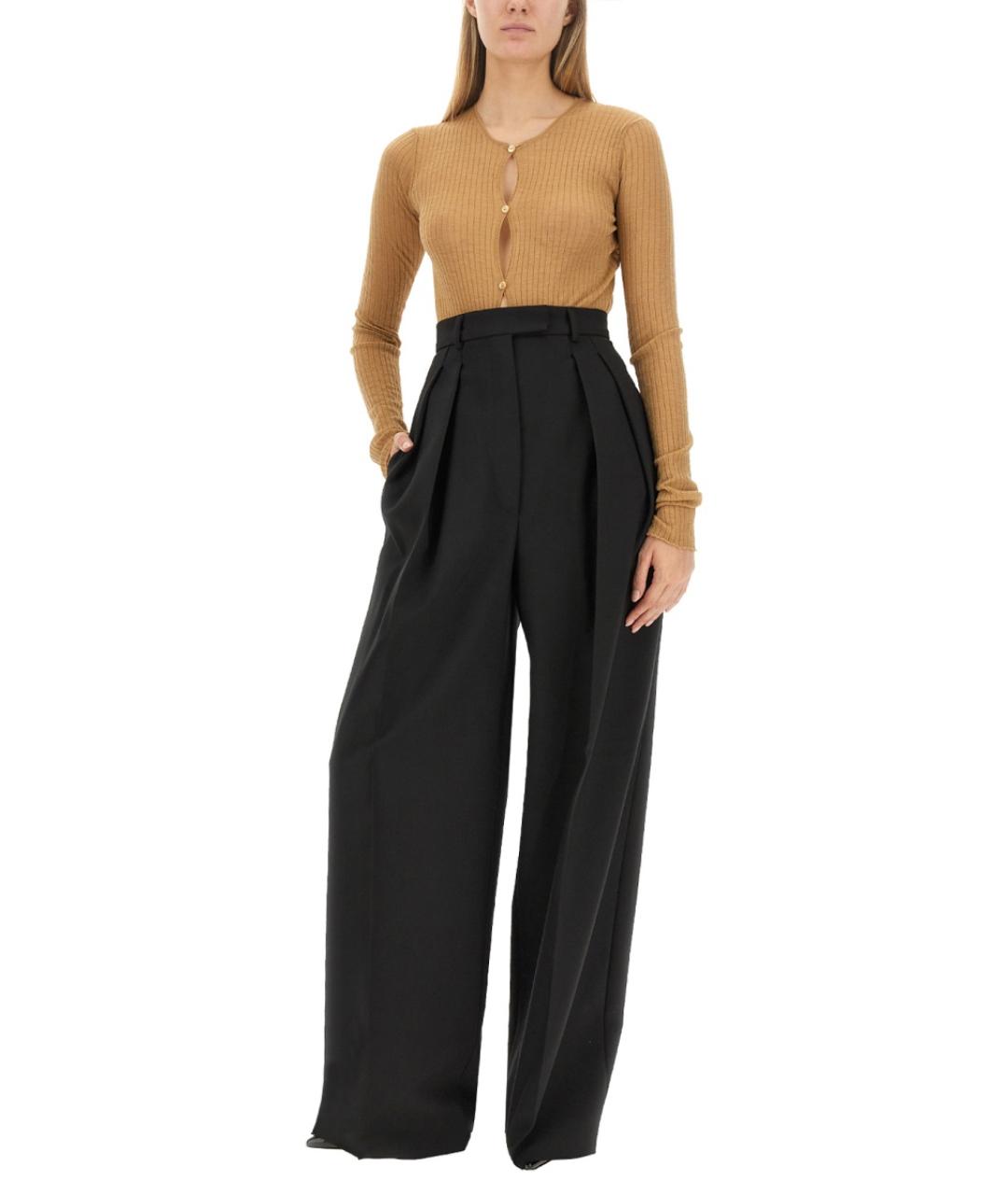 SPORTMAX Бежевый шерстяной джемпер / свитер, фото 1