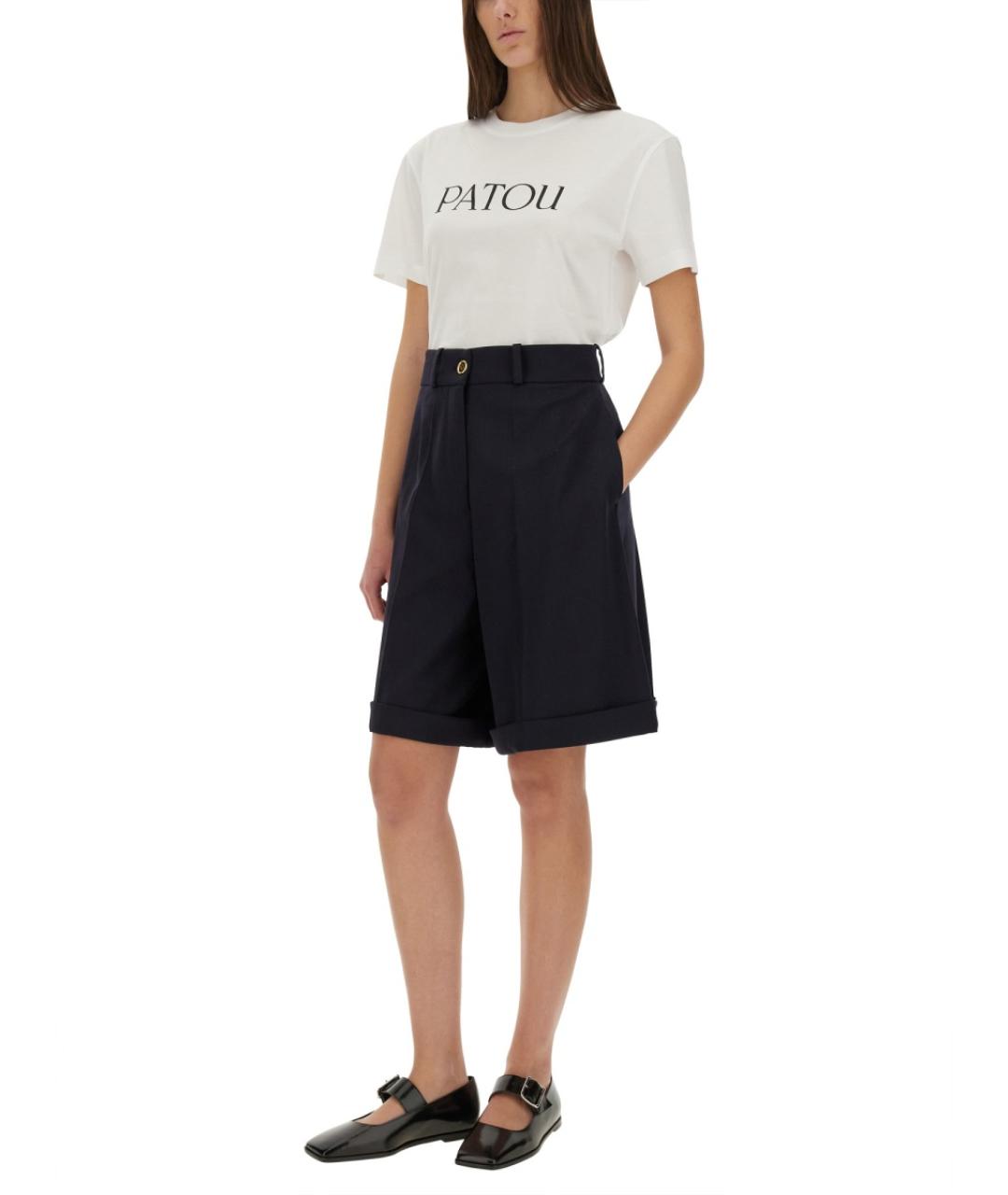 PATOU Белая хлопковая футболка, фото 3