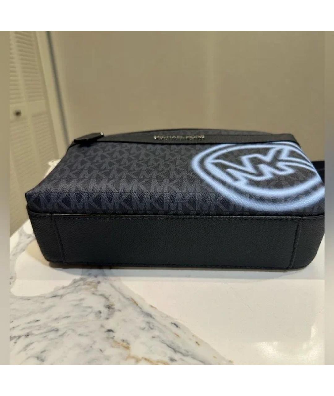 MICHAEL KORS Темно-синяя сумка на плечо, фото 5