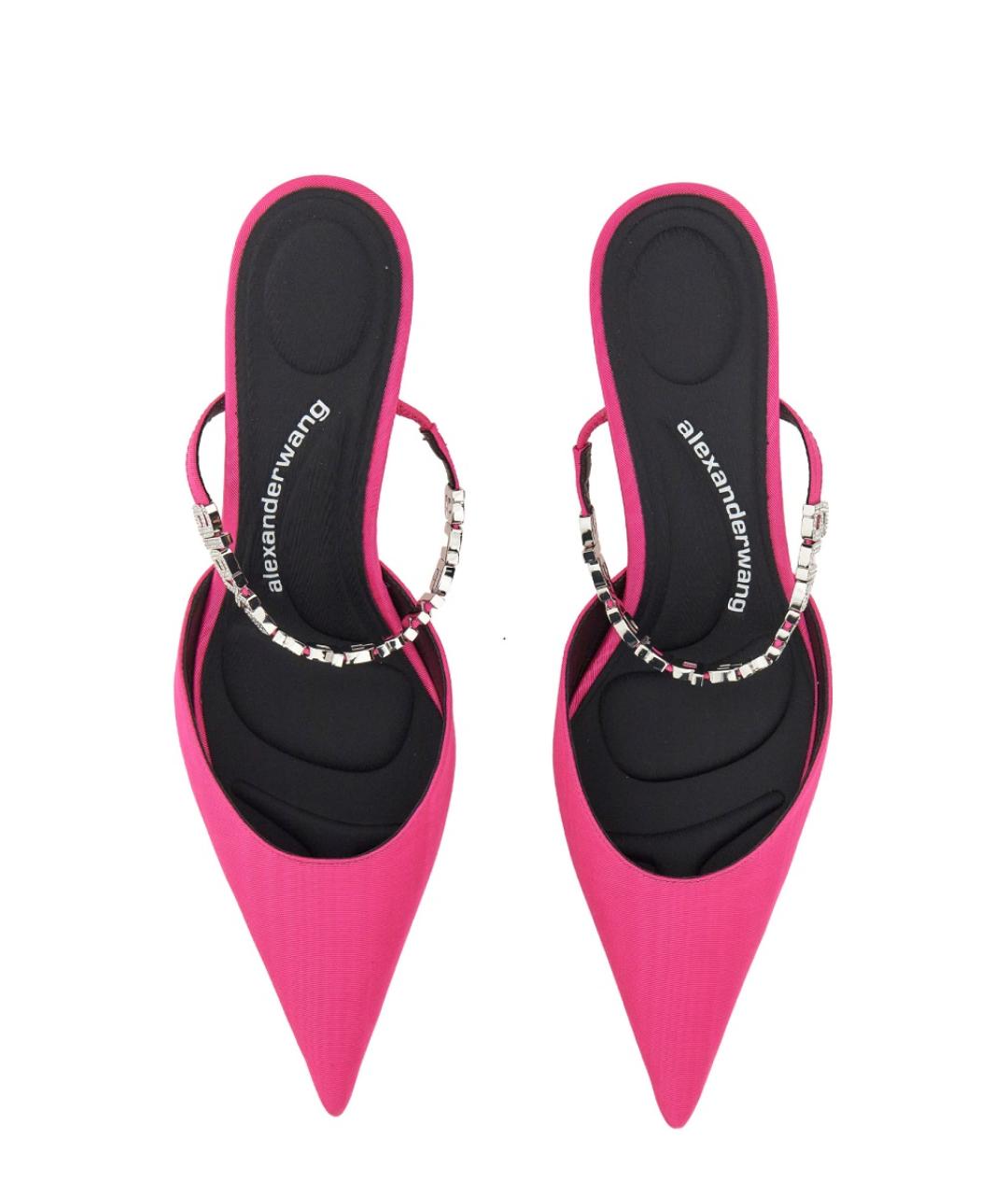 ALEXANDER WANG Кожаные мюли, фото 2