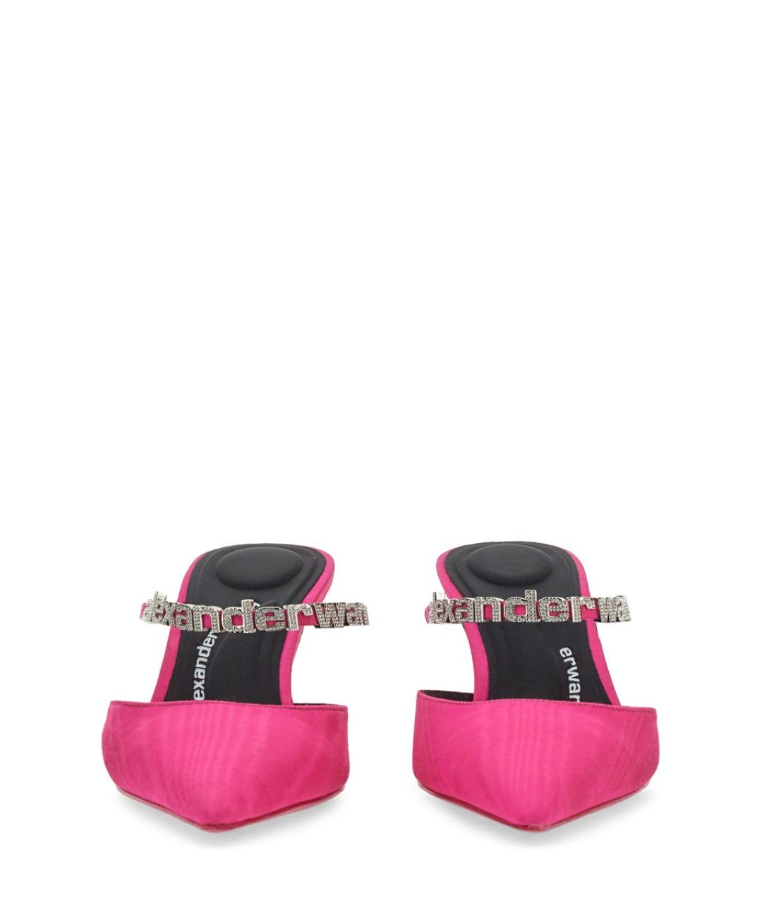 ALEXANDER WANG Кожаные мюли, фото 4