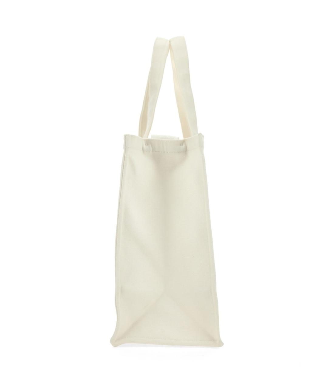 PATOU Белая хлопковая сумка тоут, фото 2