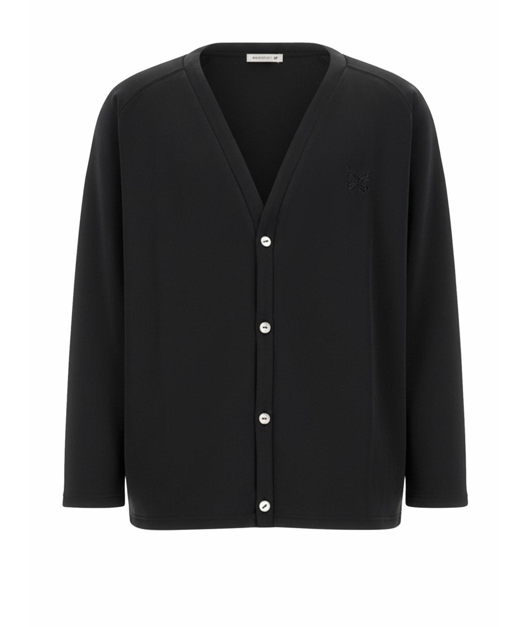 NEEDLES Черный полиэстеровый кардиган, фото 1