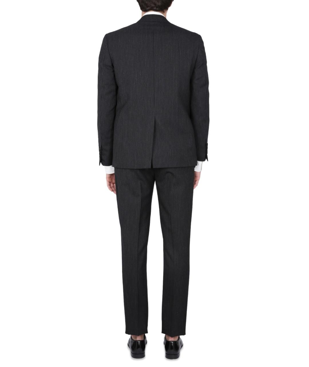 LARDINI Черный классический костюм, фото 3