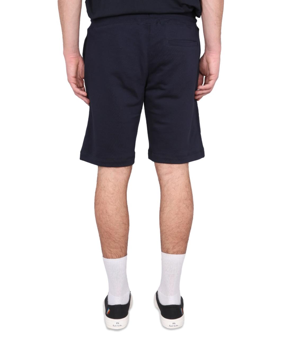 PS BY PAUL SMITH Синие хлопковые шорты, фото 4