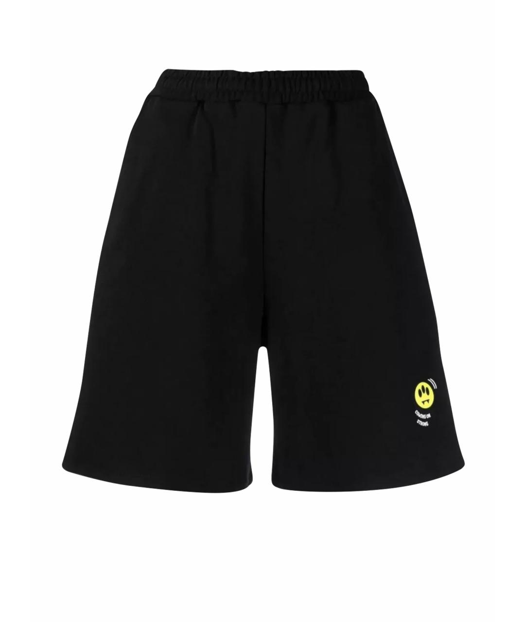 BARROW Черные хлопковые шорты, фото 1