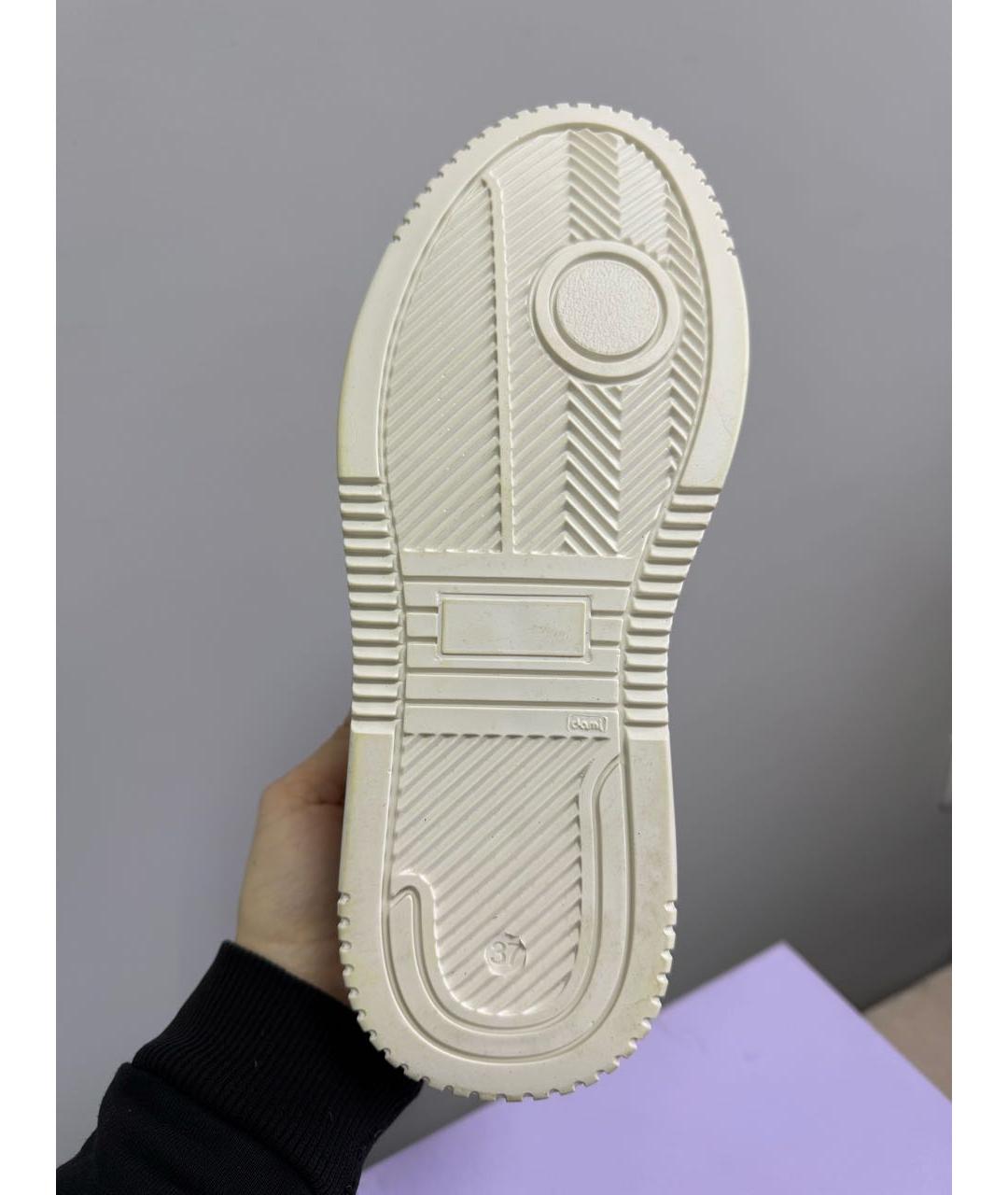 COPENHAGEN Белые кожаные кеды, фото 3