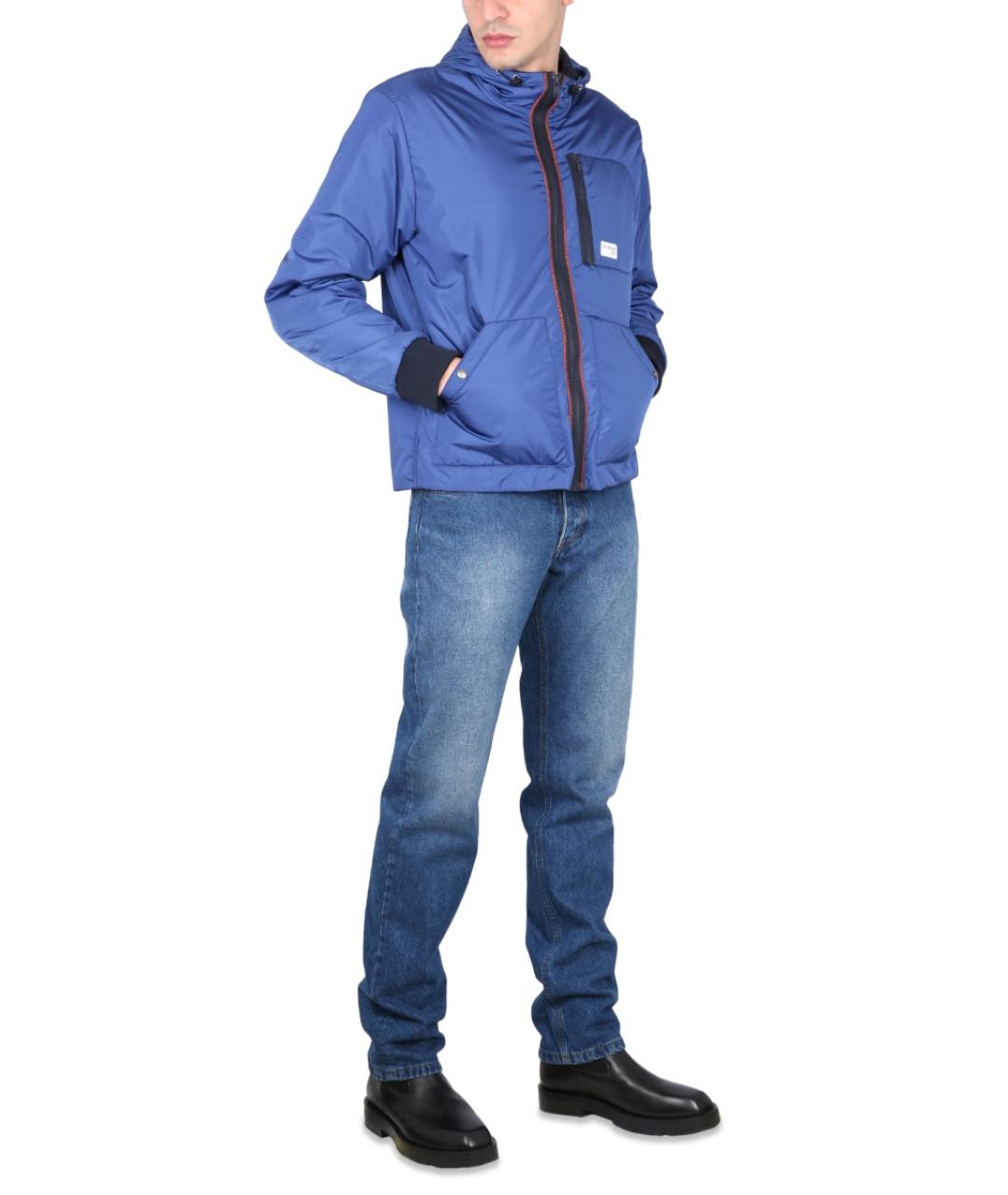 FAY Синяя полиамидовая куртка, фото 3