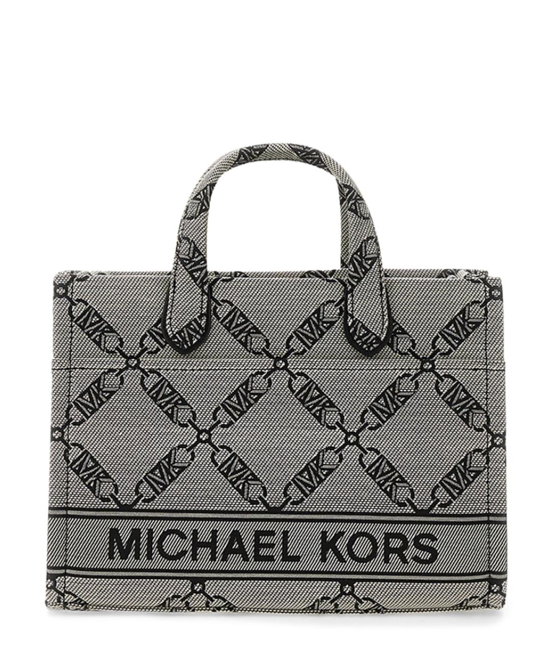 MICHAEL KORS Черная хлопковая сумка тоут, фото 1