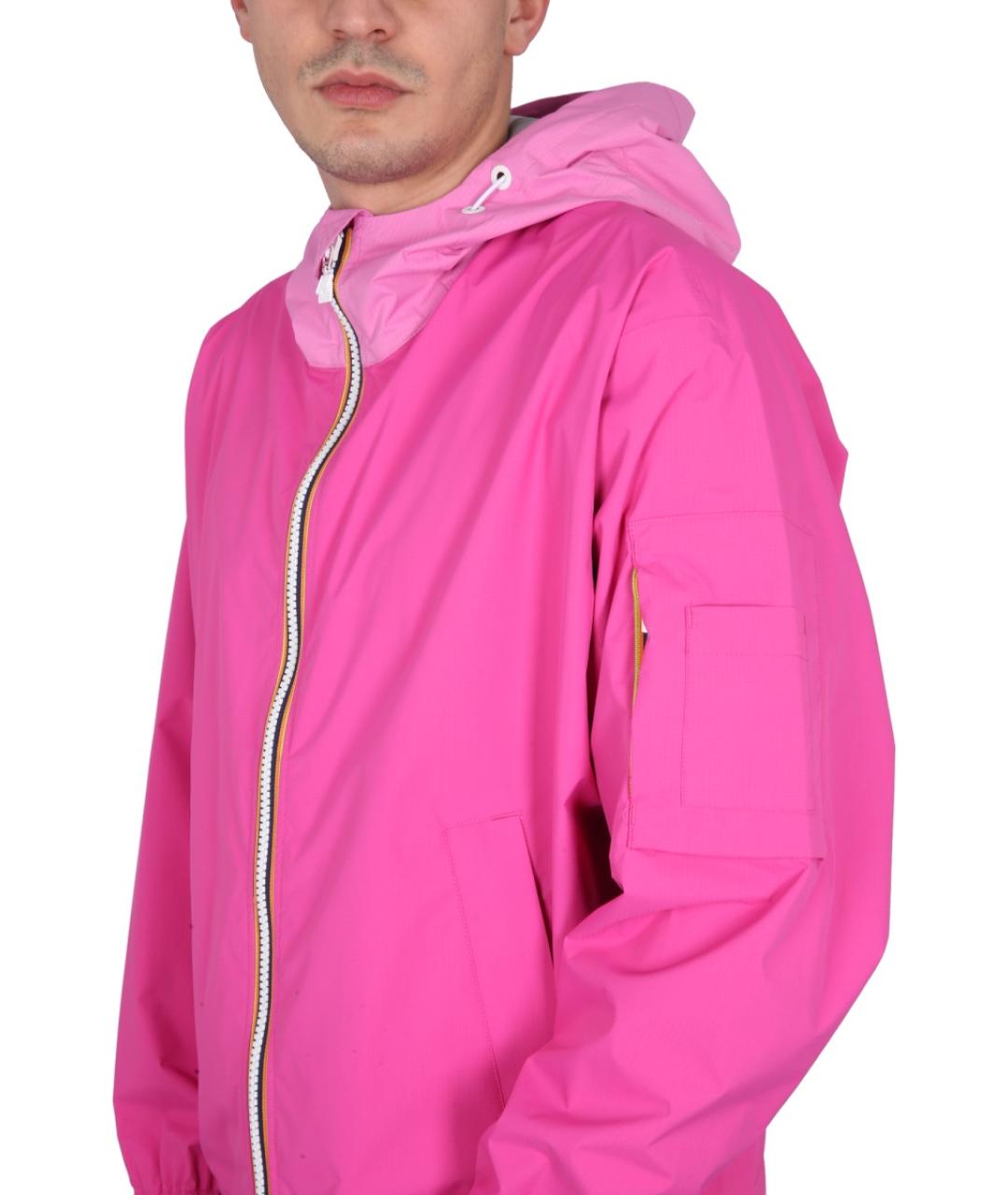 K-WAY Фуксия полиамидовая куртка, фото 9