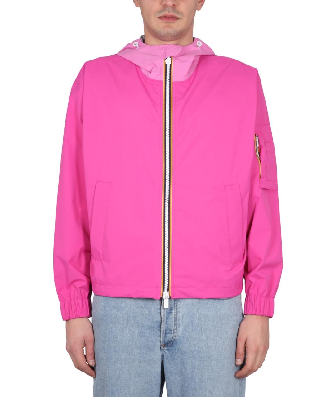 K-WAY Фуксия полиамидовая куртка, фото 7