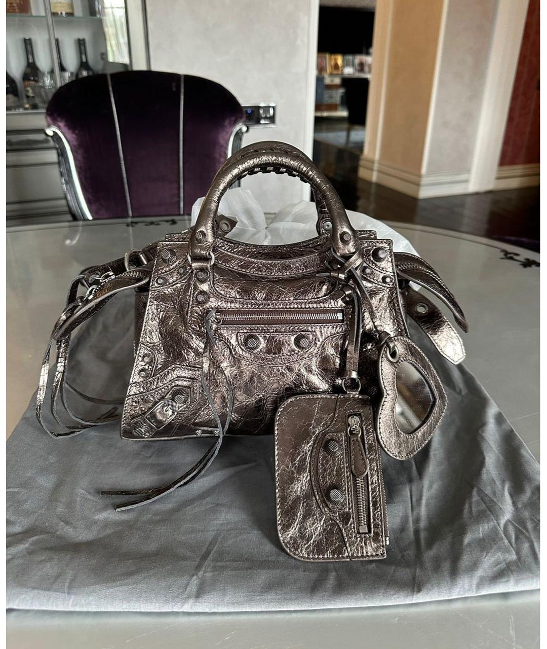 BALENCIAGA Кожаная сумка через плечо, фото 3