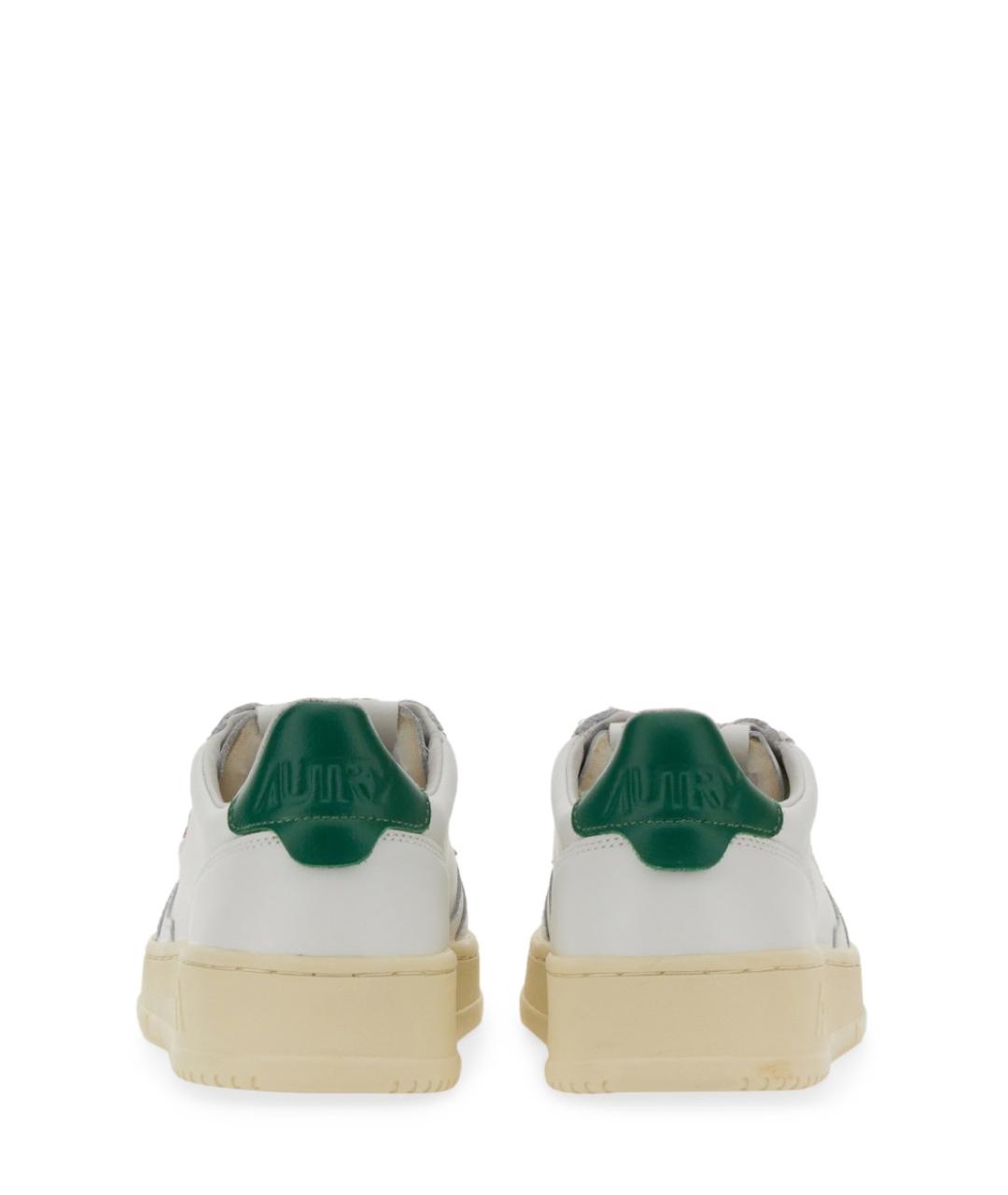 AUTRY Белые кожаные кроссовки, фото 3