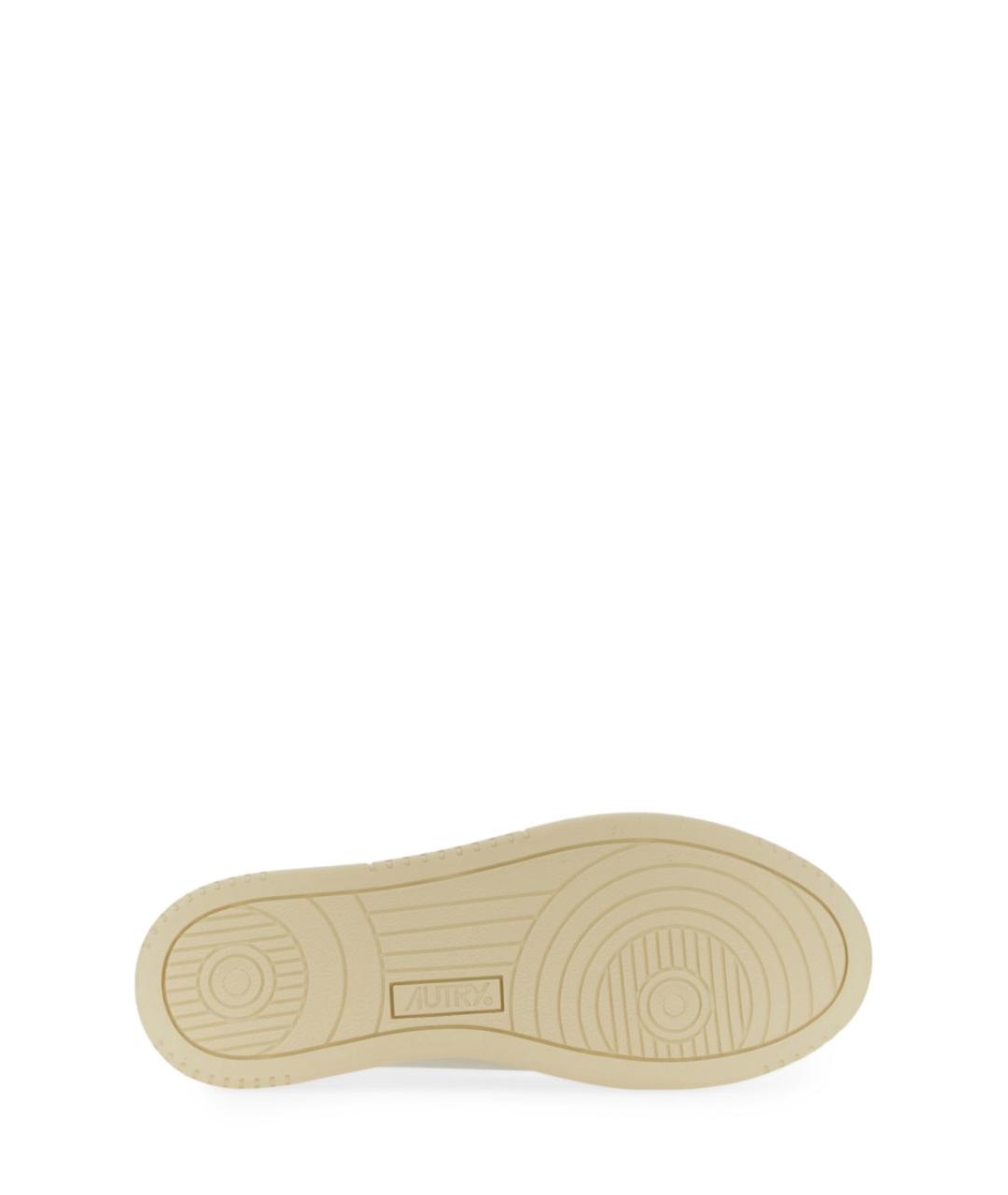 AUTRY Белые кожаные кроссовки, фото 5