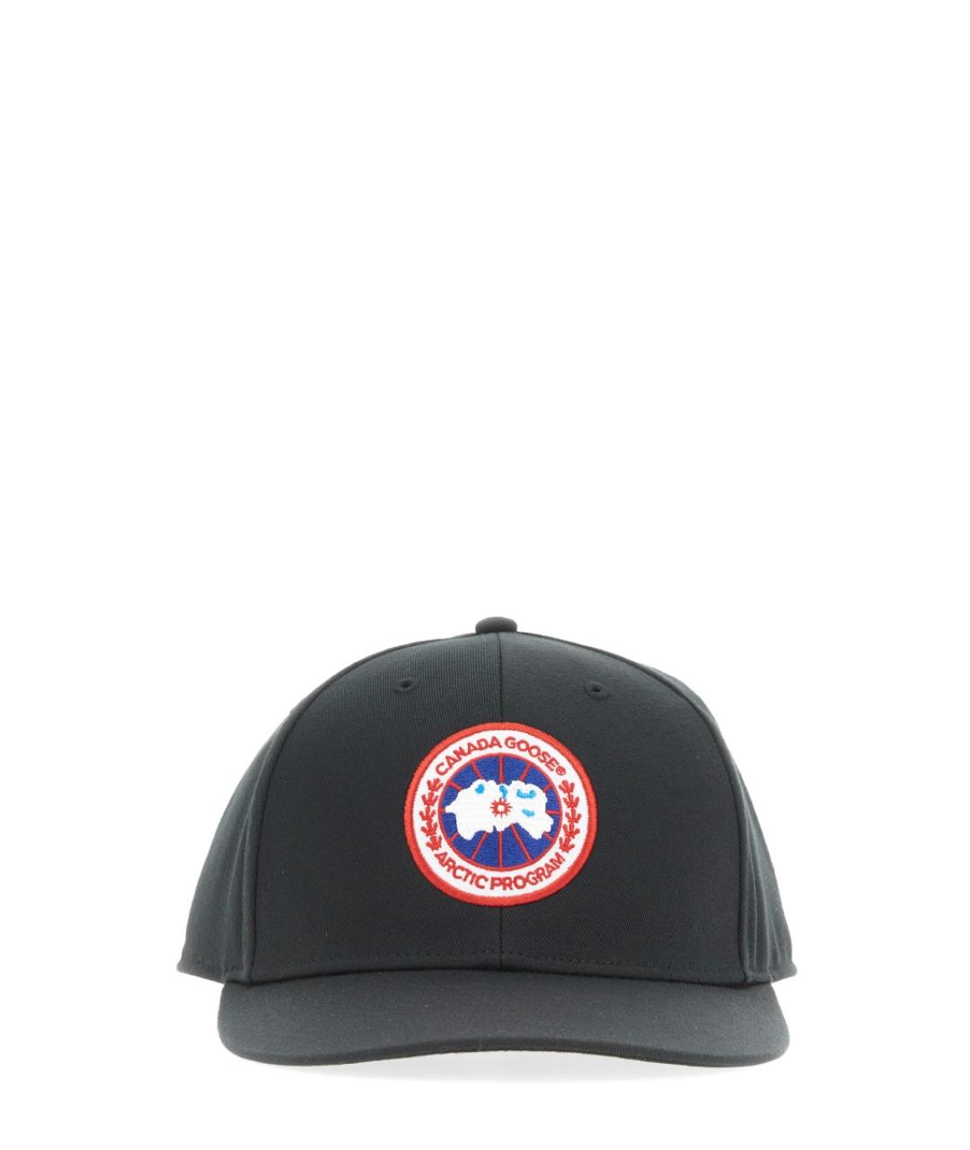 CANADA GOOSE Черная синтетическая кепка/бейсболка, фото 1
