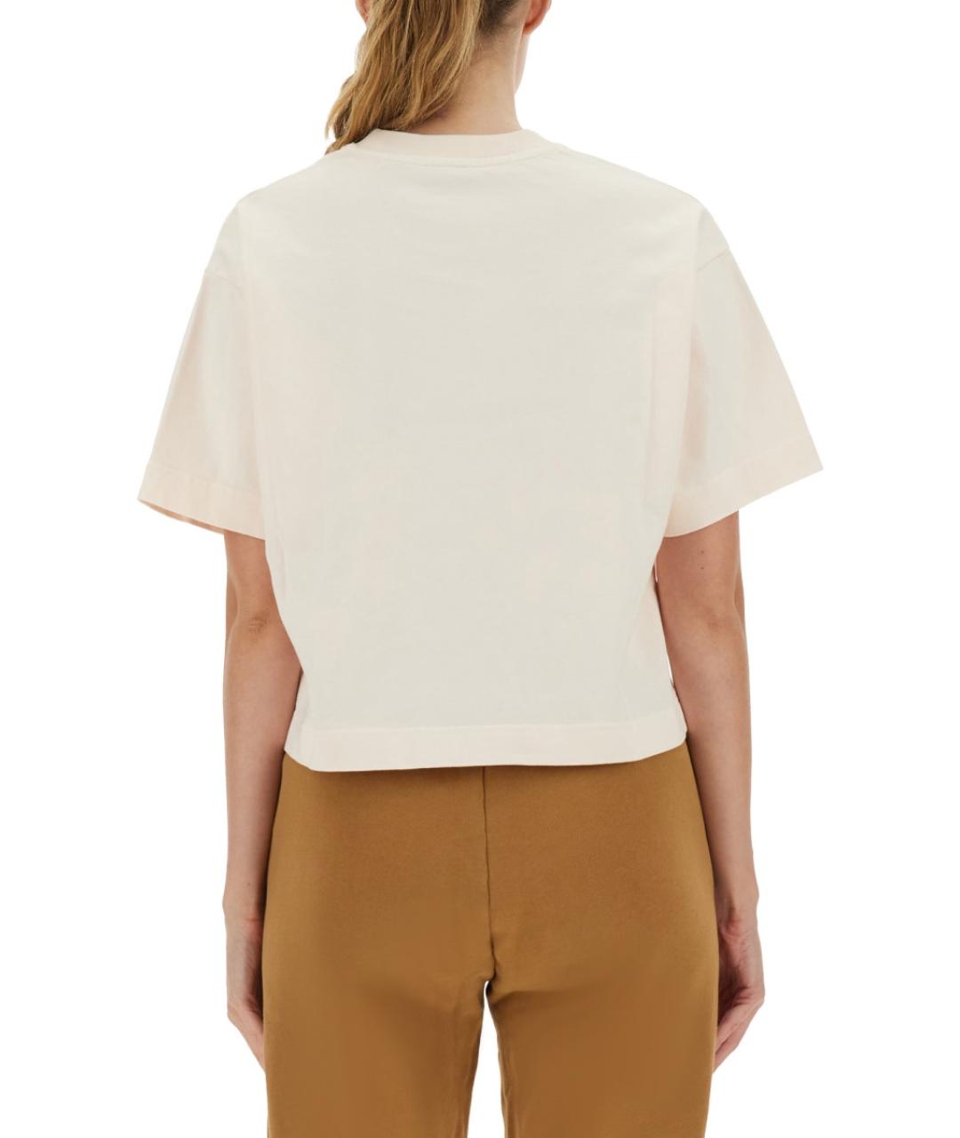 AUTRY Белая хлопковая футболка, фото 3