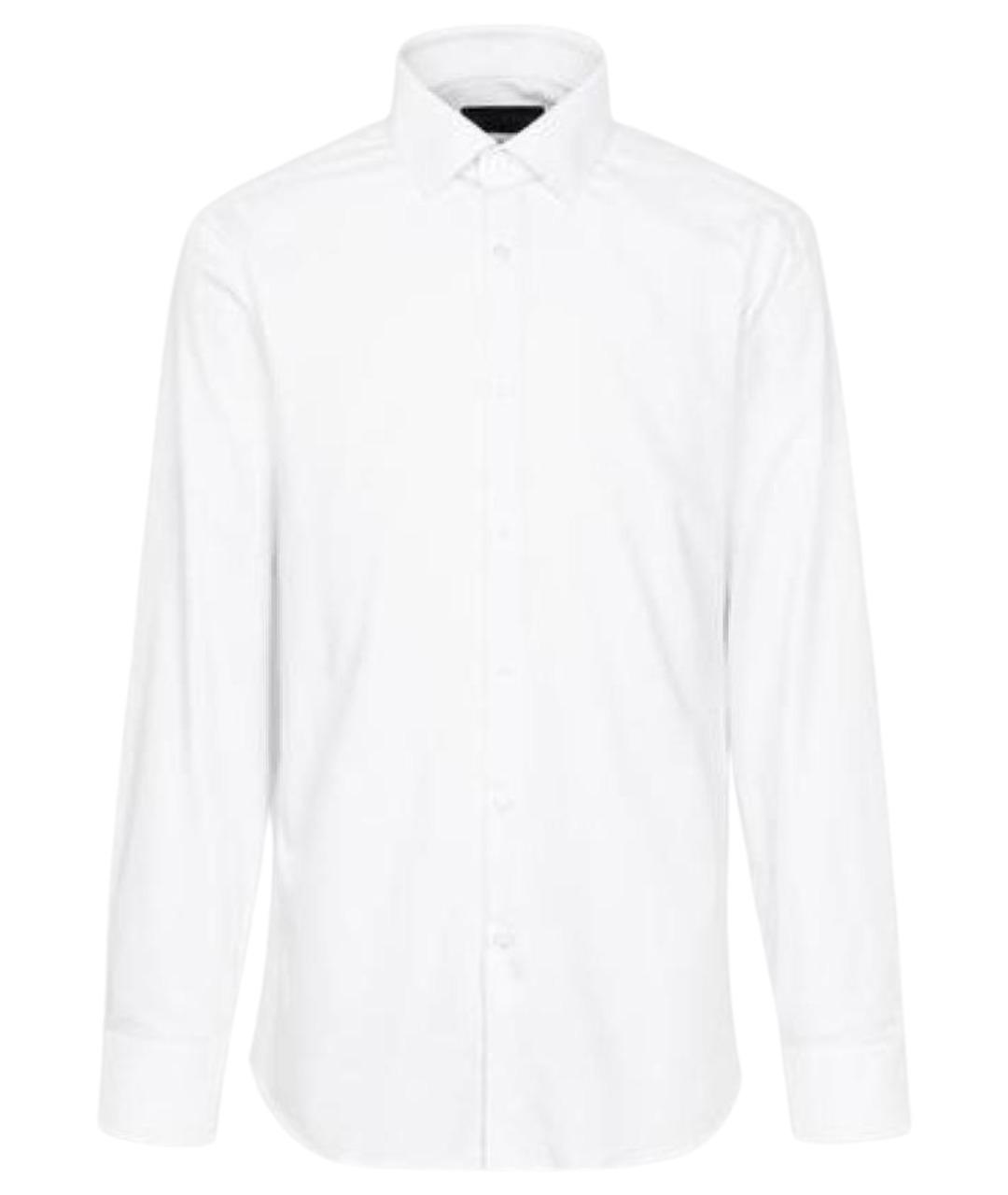 MOSCHINO Белая хлопковая кэжуал рубашка, фото 1