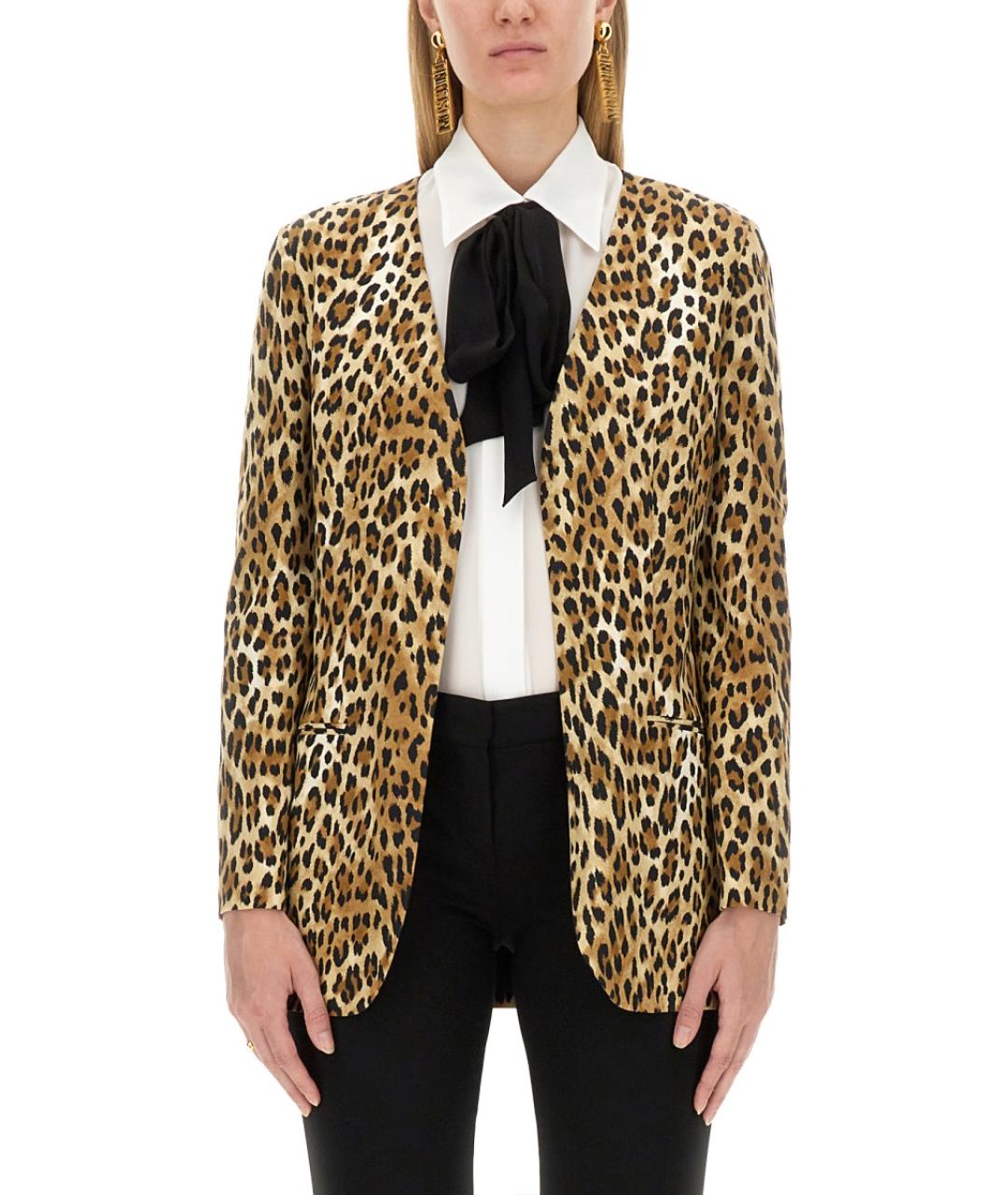 MOSCHINO Мульти вискозный жакет/пиджак, фото 2
