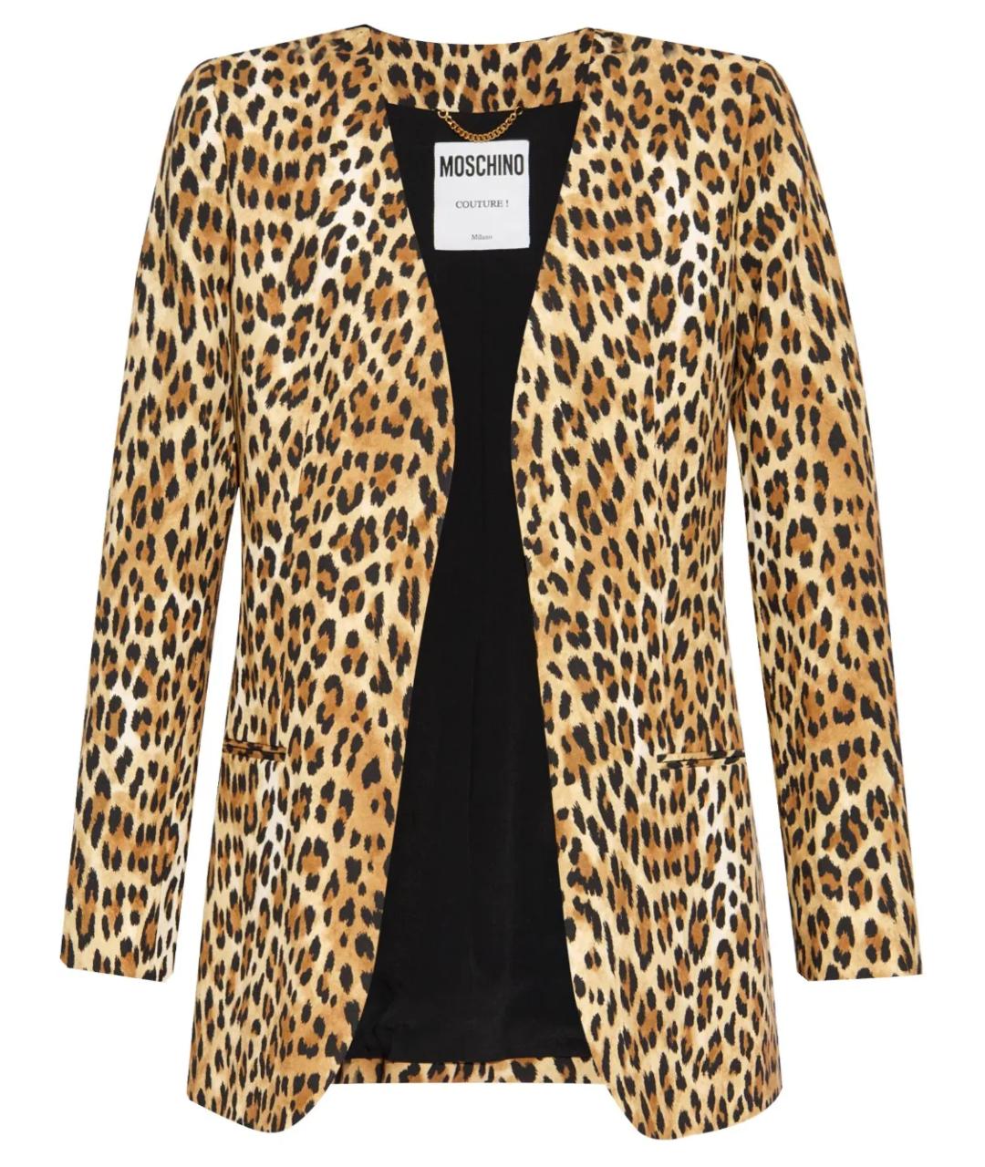 MOSCHINO Мульти вискозный жакет/пиджак, фото 1