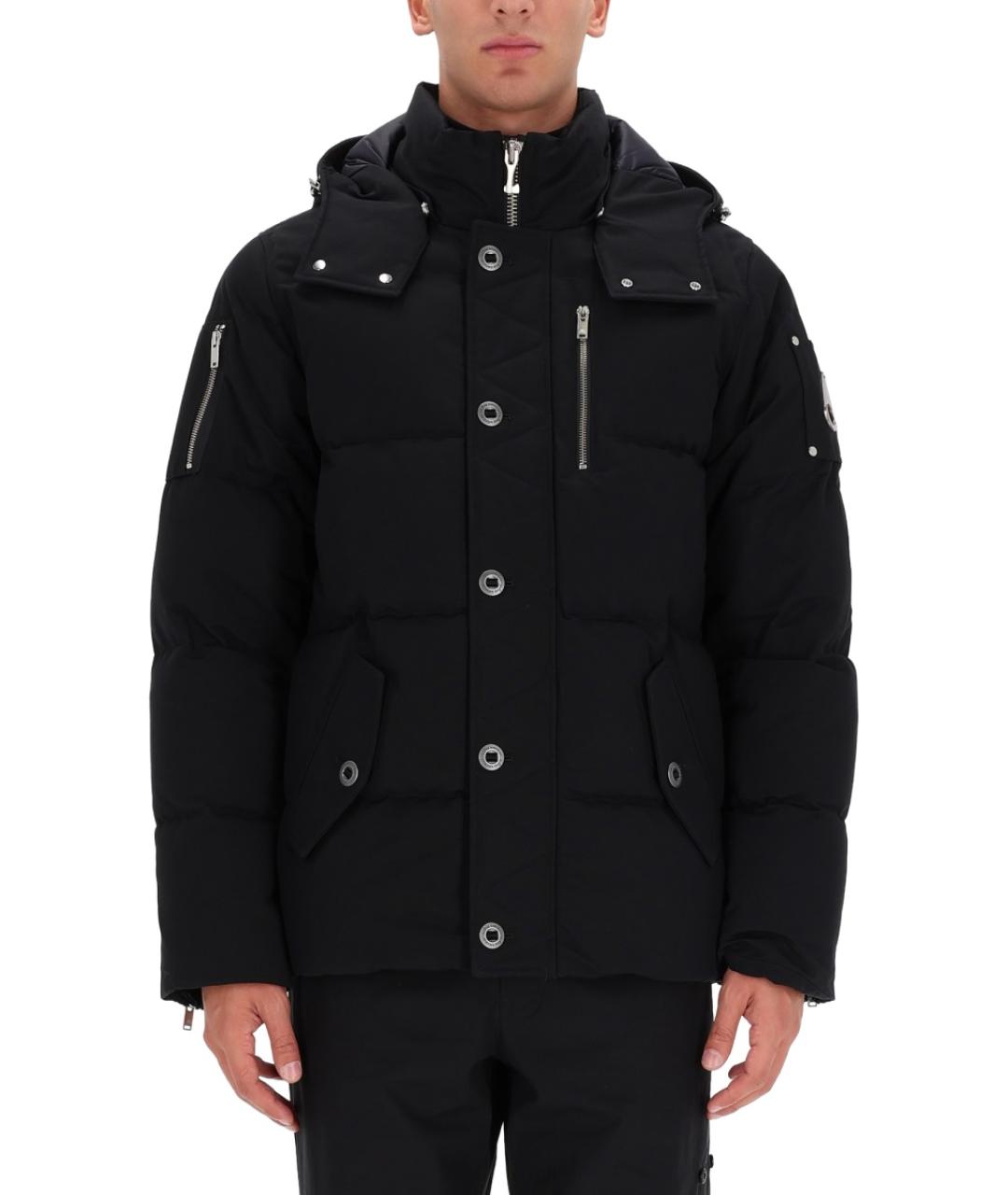 MOOSE KNUCKLES Черный хлопковый пуховик, фото 5