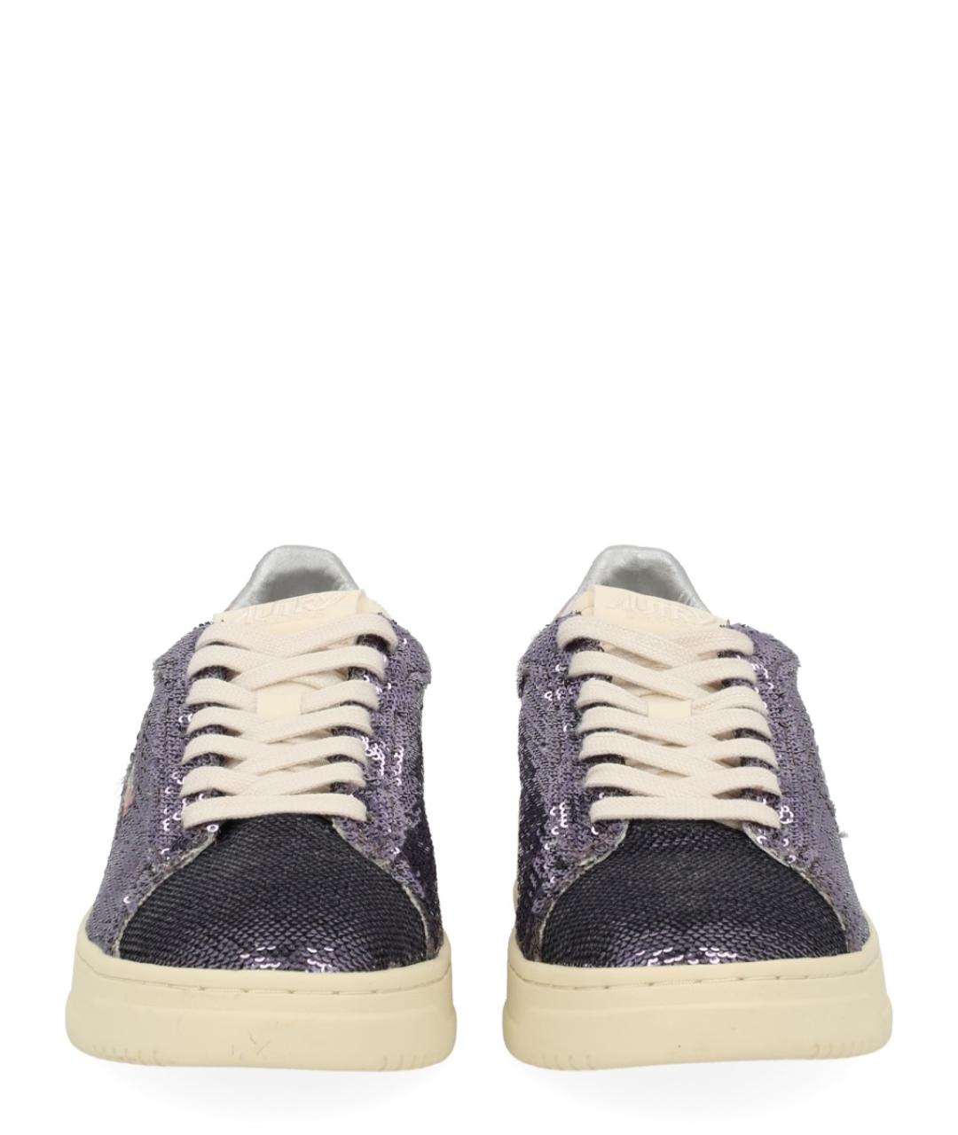 AUTRY Фиолетовые синтетические кроссовки, фото 3