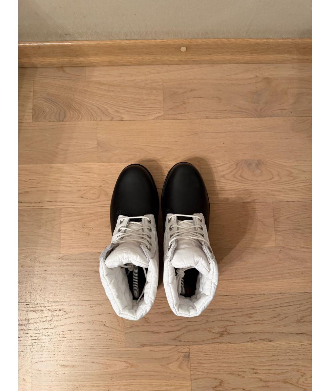 TIMBERLAND Черные кожаные высокие ботинки, фото 3